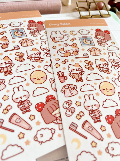 Good Night Sticker Sheet