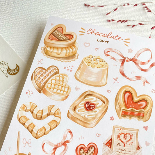 Chocolate Lover - Sticker Sheet