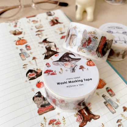 Autumn's Witch Washi Tape