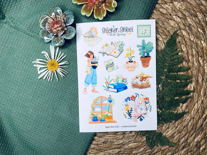 Hello Spring - Sticker Sheet