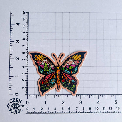 Butterfly - Large Waterproof Sticker