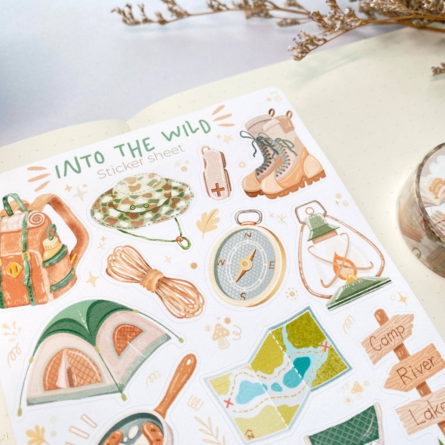 Into The Wild - Sticker Sheet