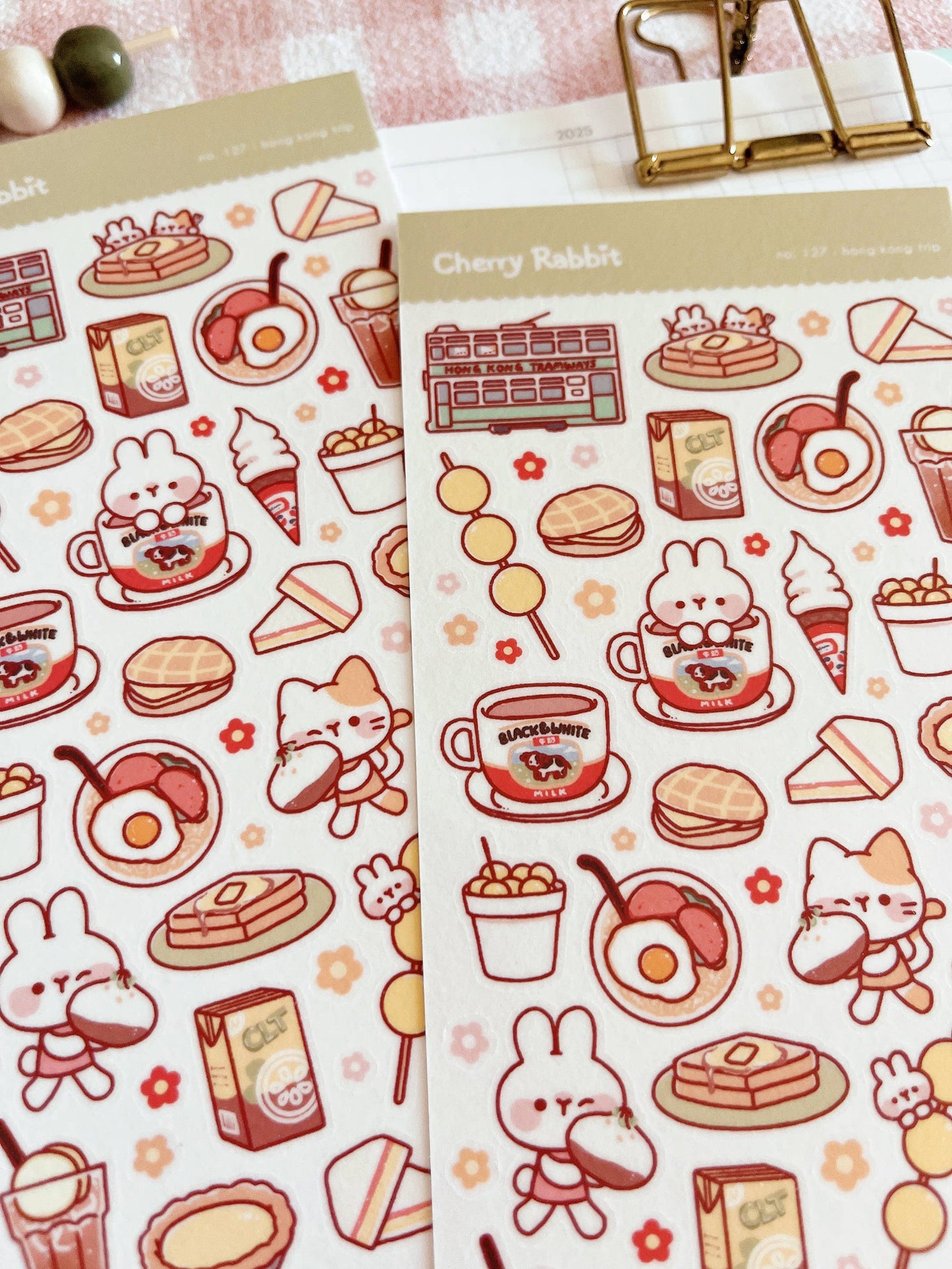 Hong Kong Trip Sticker Sheet