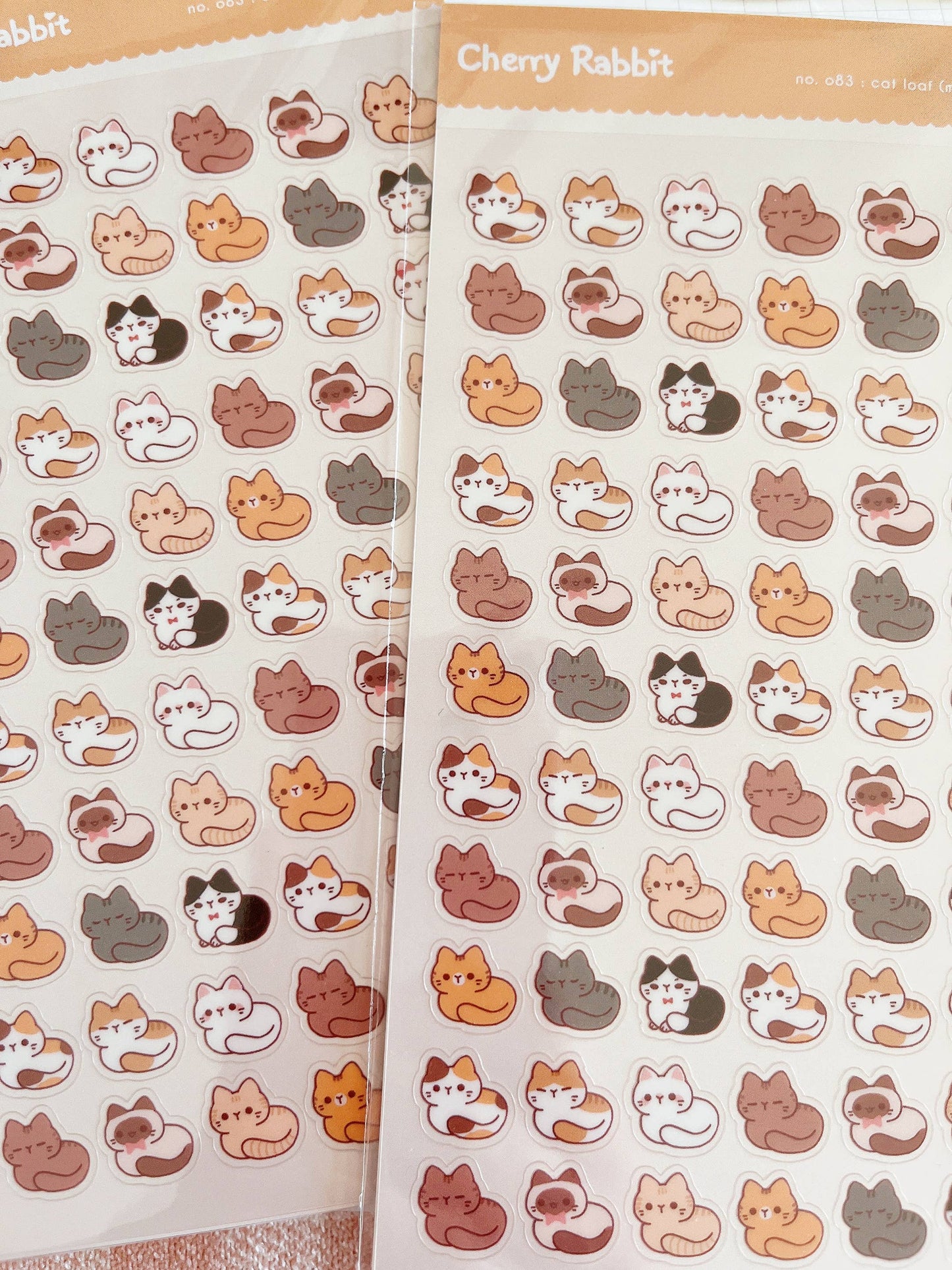 Cat Loafs (ver. 2) Sticker Sheet