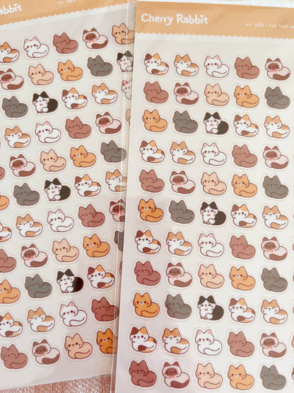 Cat Loafs (ver. 2) Sticker Sheet