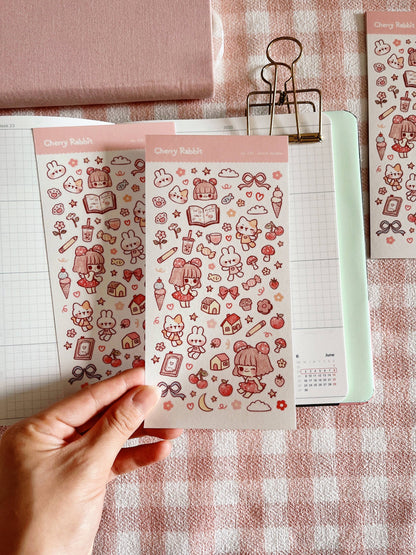 Sketch Doodles Sticker Sheet