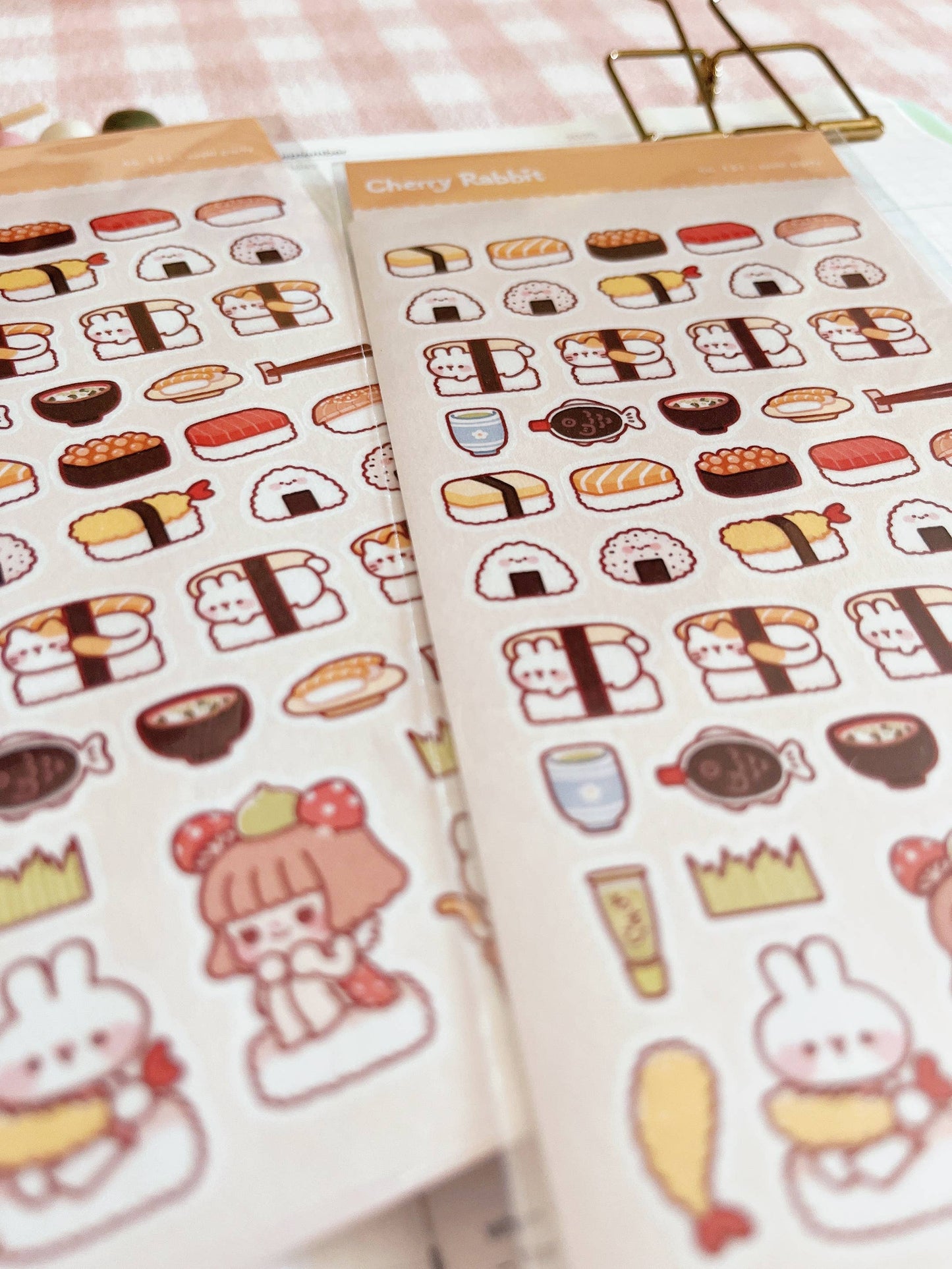 Sushi Party Sticker Sheet