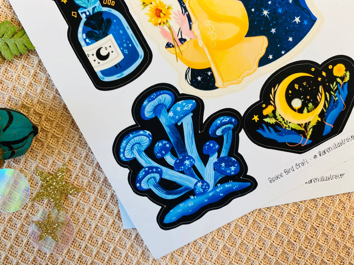 Night Magic - Sticker Sheet