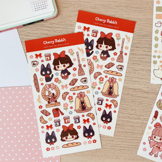 Kiki's Delivery Service Sticker Sheet