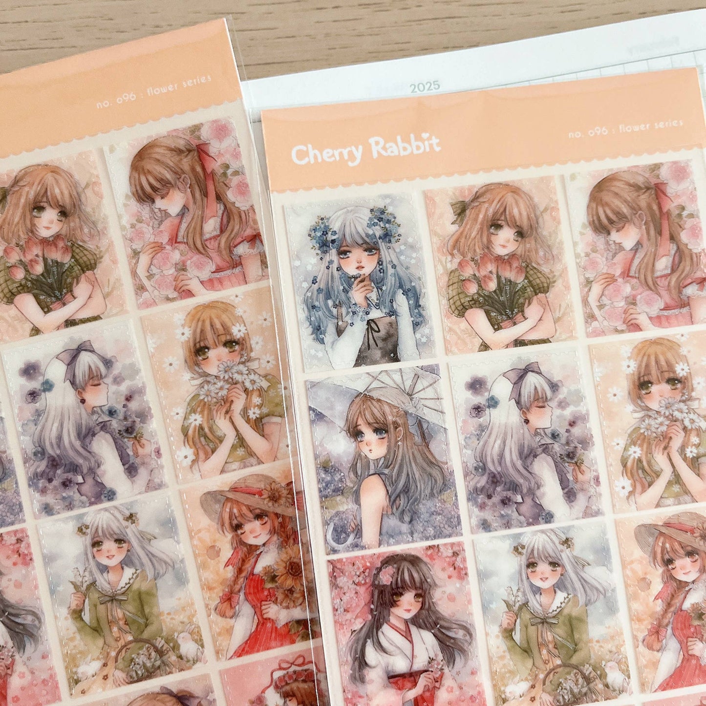 Flower Series Sticker Sheet