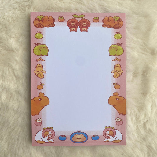 Fruits x Animals A6 Notepad