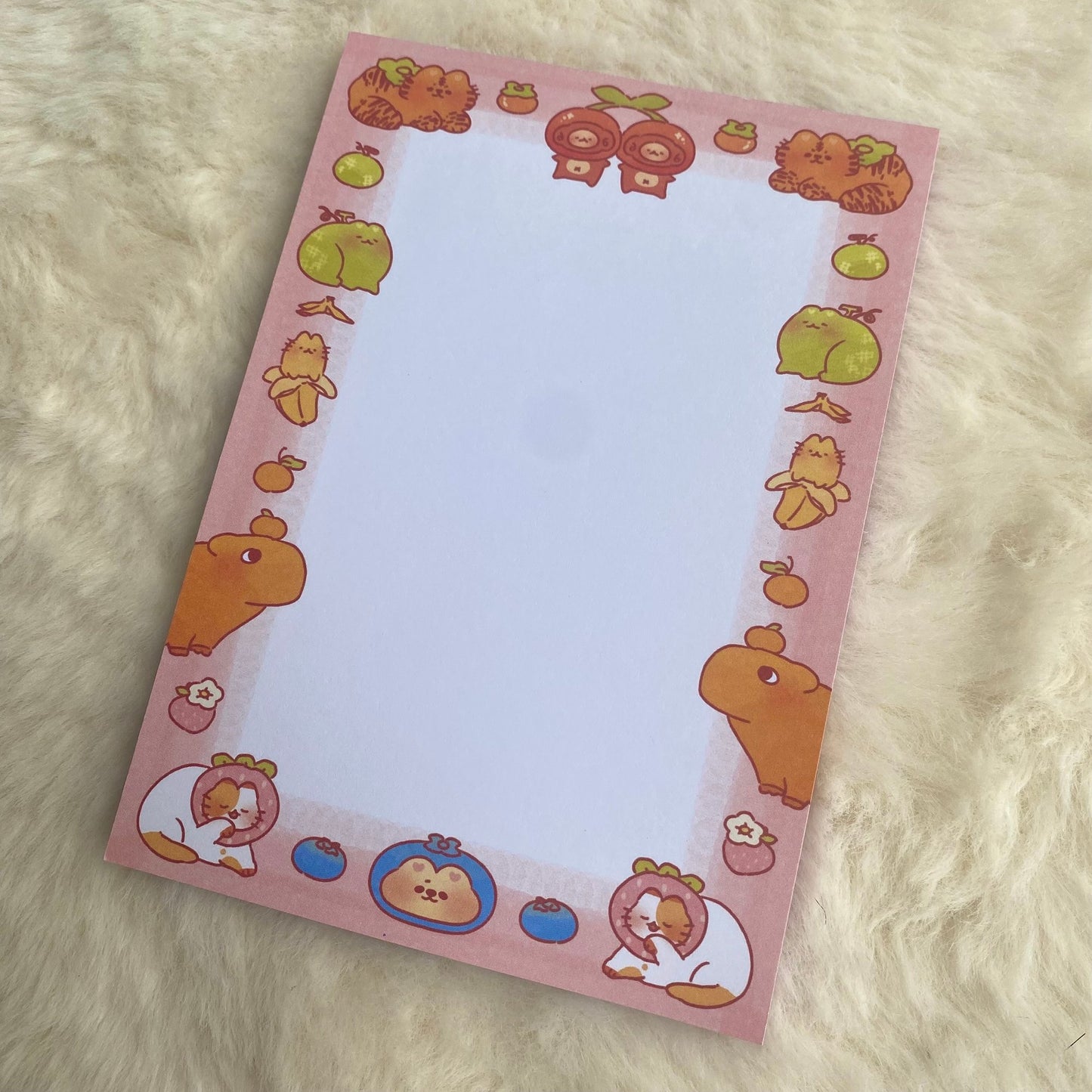 Fruits x Animals A6 Notepad