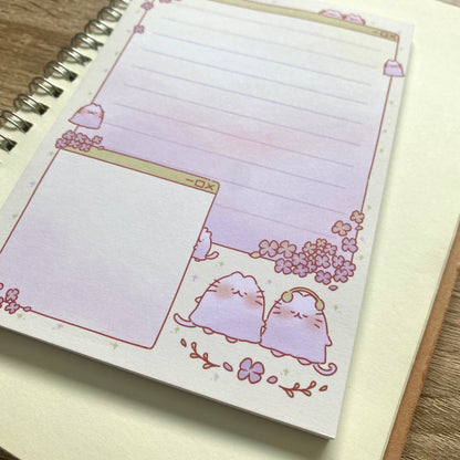 Ghost Kittens A6 Notepad