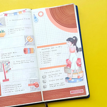 Washi Addict | Craft Library | C236 Sticker Sheet