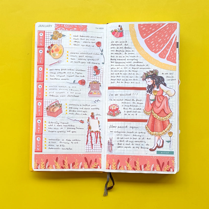 Artist | The Pretty Petal | C298 Sticker Sheet