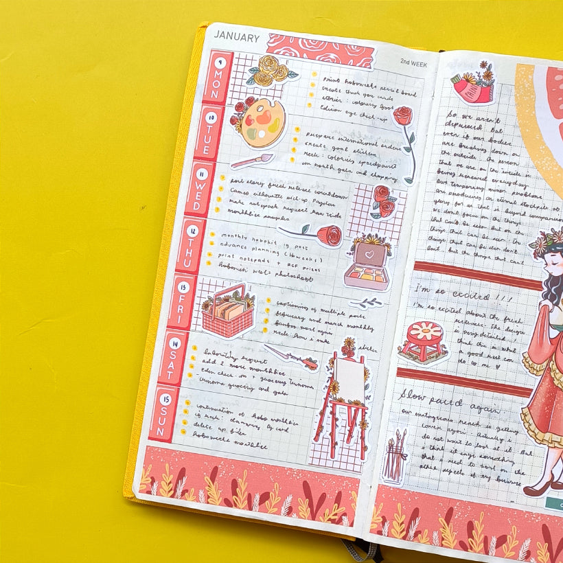 Artist | The Pretty Petal | C298 Sticker Sheet