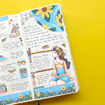 Retro | The Pretty Petal | C301 Sticker Sheet
