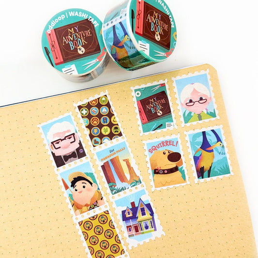 Adventure is Out There Stamp Washi