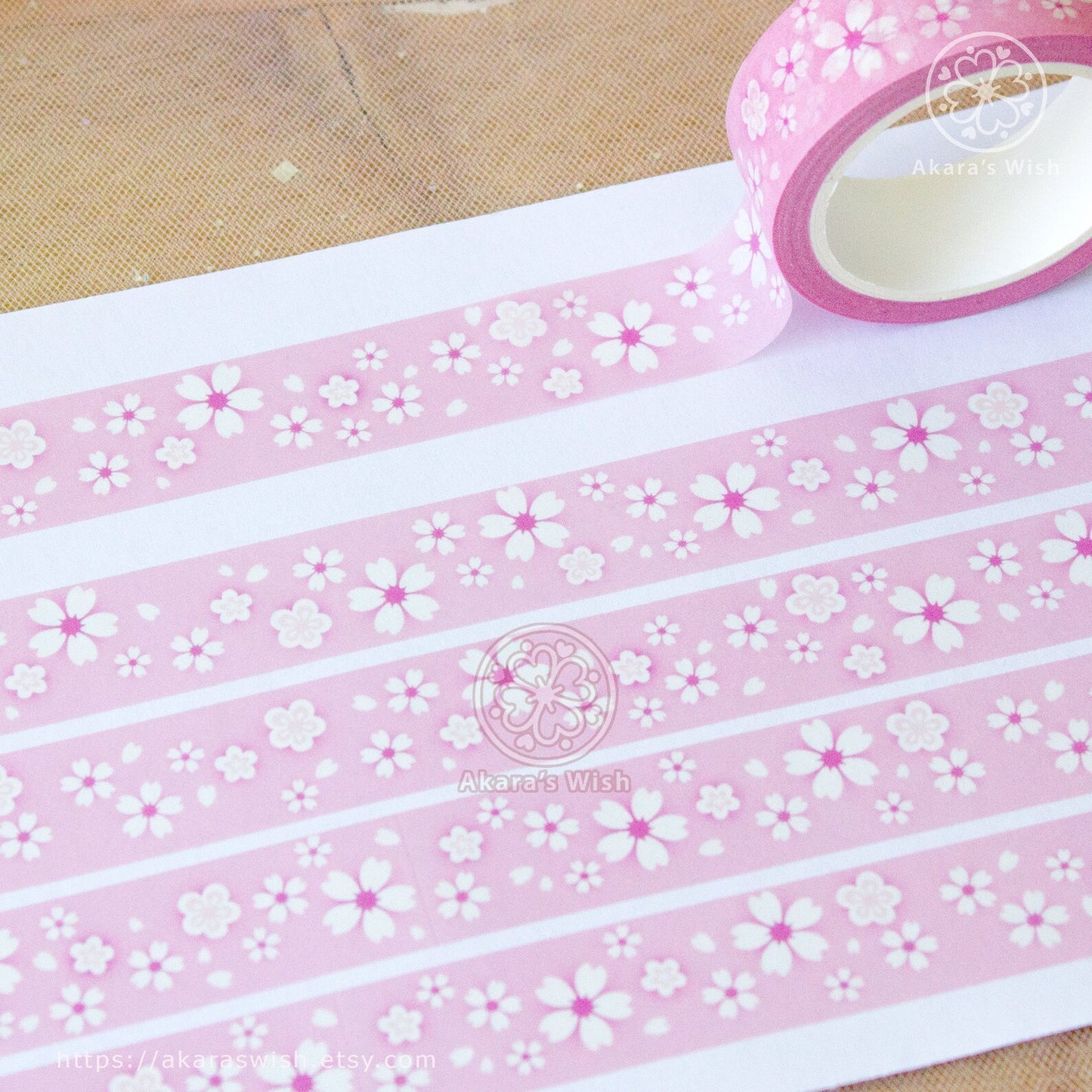 Dainty Sakura Washi Tape