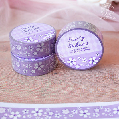 Dainty Sakura Washi Tape