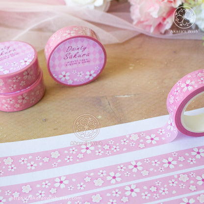 Dainty Sakura Washi Tape