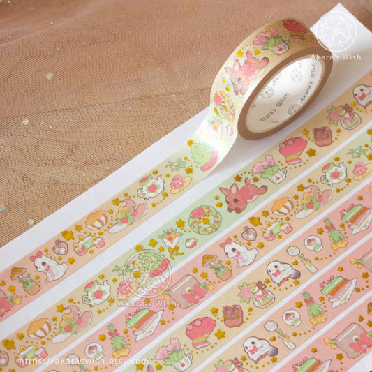 Cottage Core Advent Washi Tape