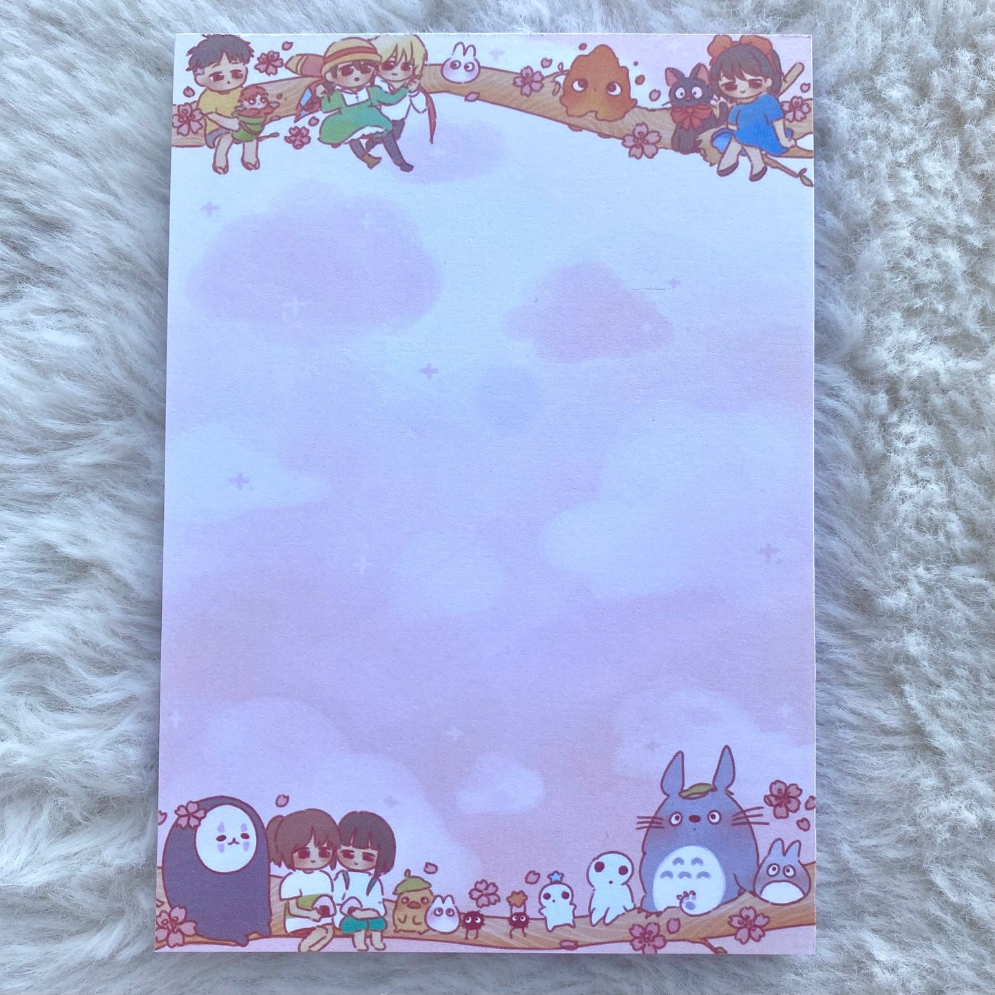 Studio Ghibli A6 Notepad