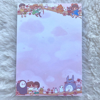 Studio Ghibli A6 Notepad