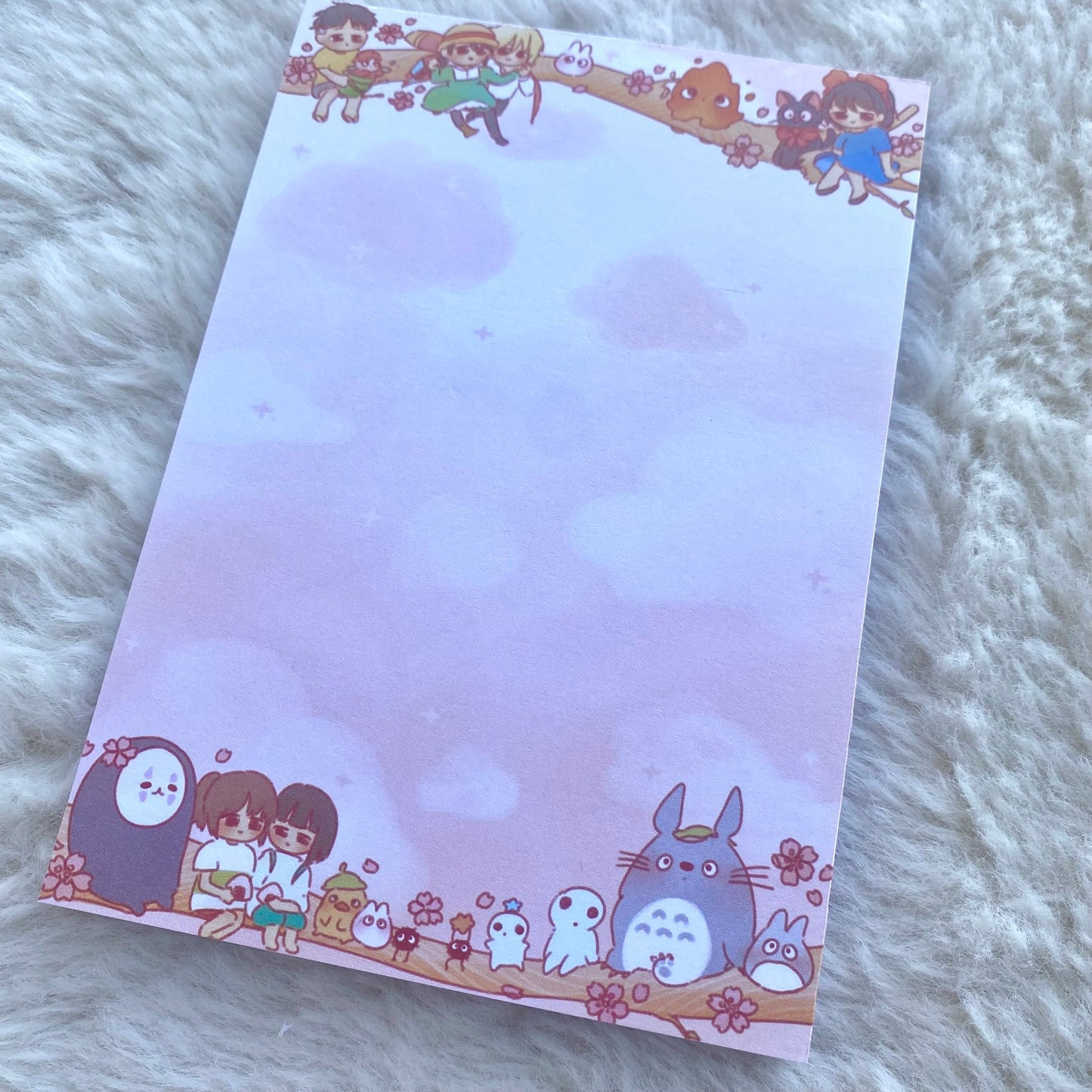 Studio Ghibli A6 Notepad