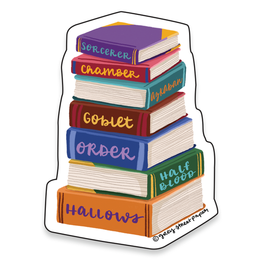 Magical Books Sticker