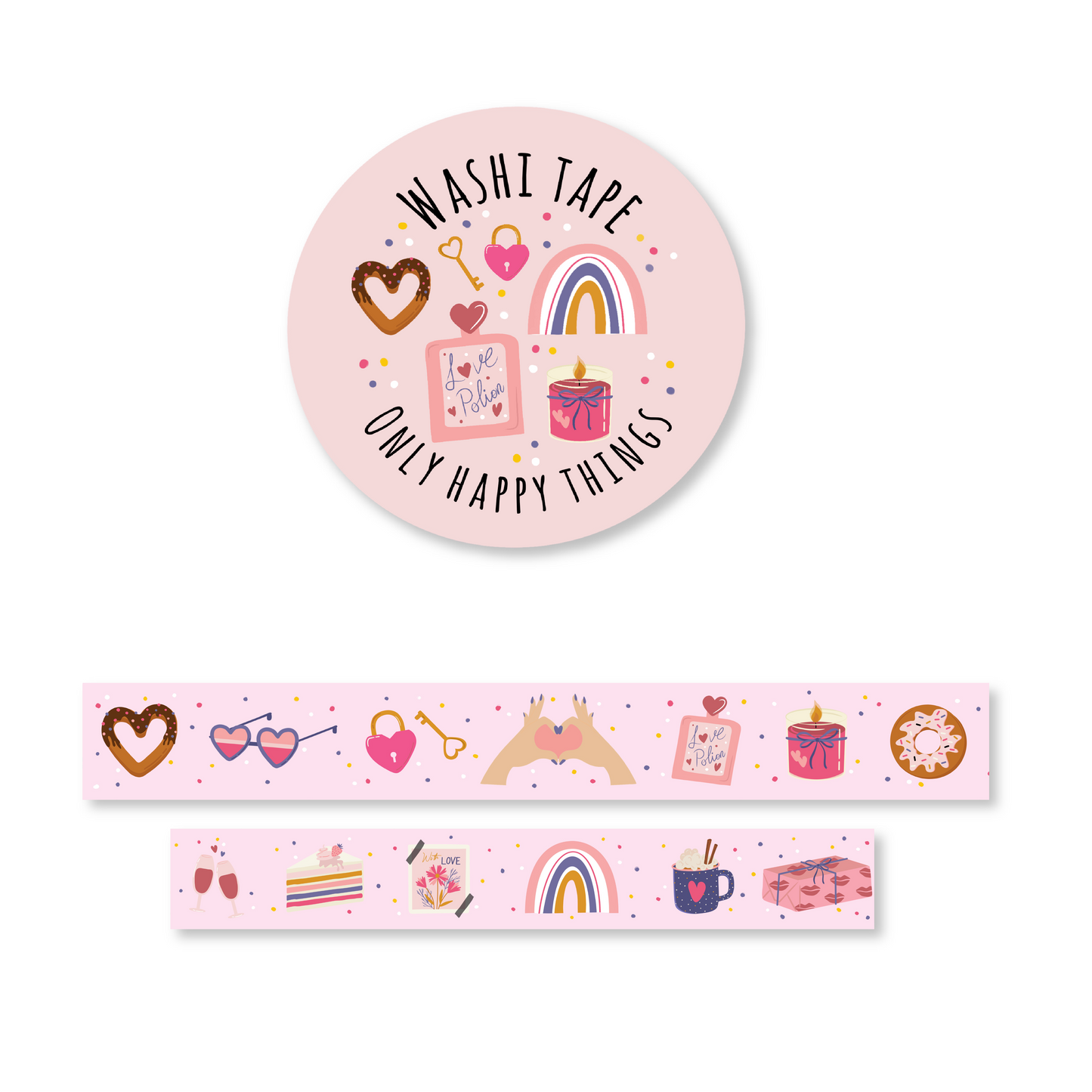 Sweet Love Washi Tape