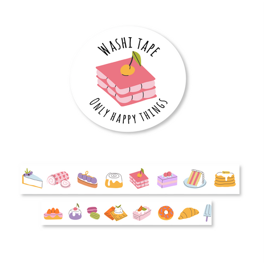 Pastries Washi Tape