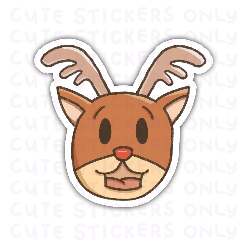 Festive Characters Die Cut Stickers