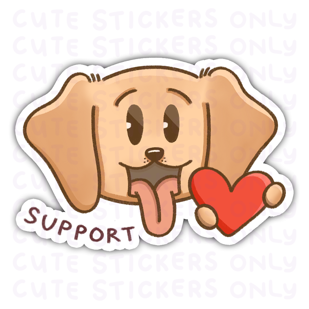 Carer - Joey and Cake Die Cut Stickers
