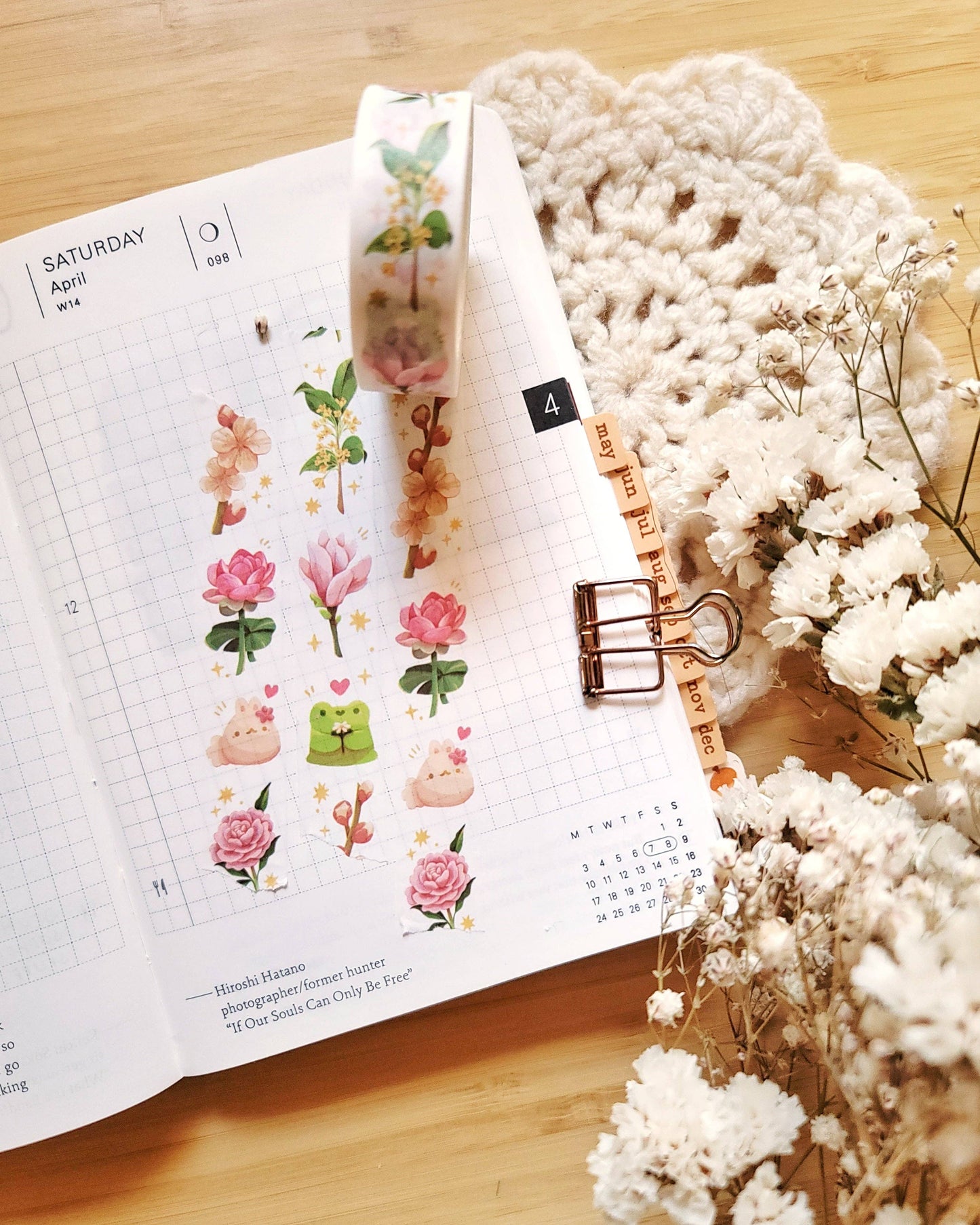 Asian Florals Washi Tape