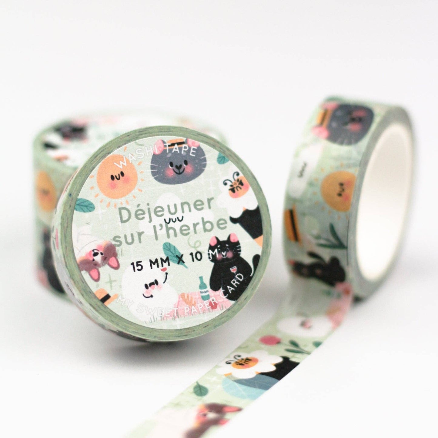 Déjeuner sur l'Herbe - Picnic Washi Tape